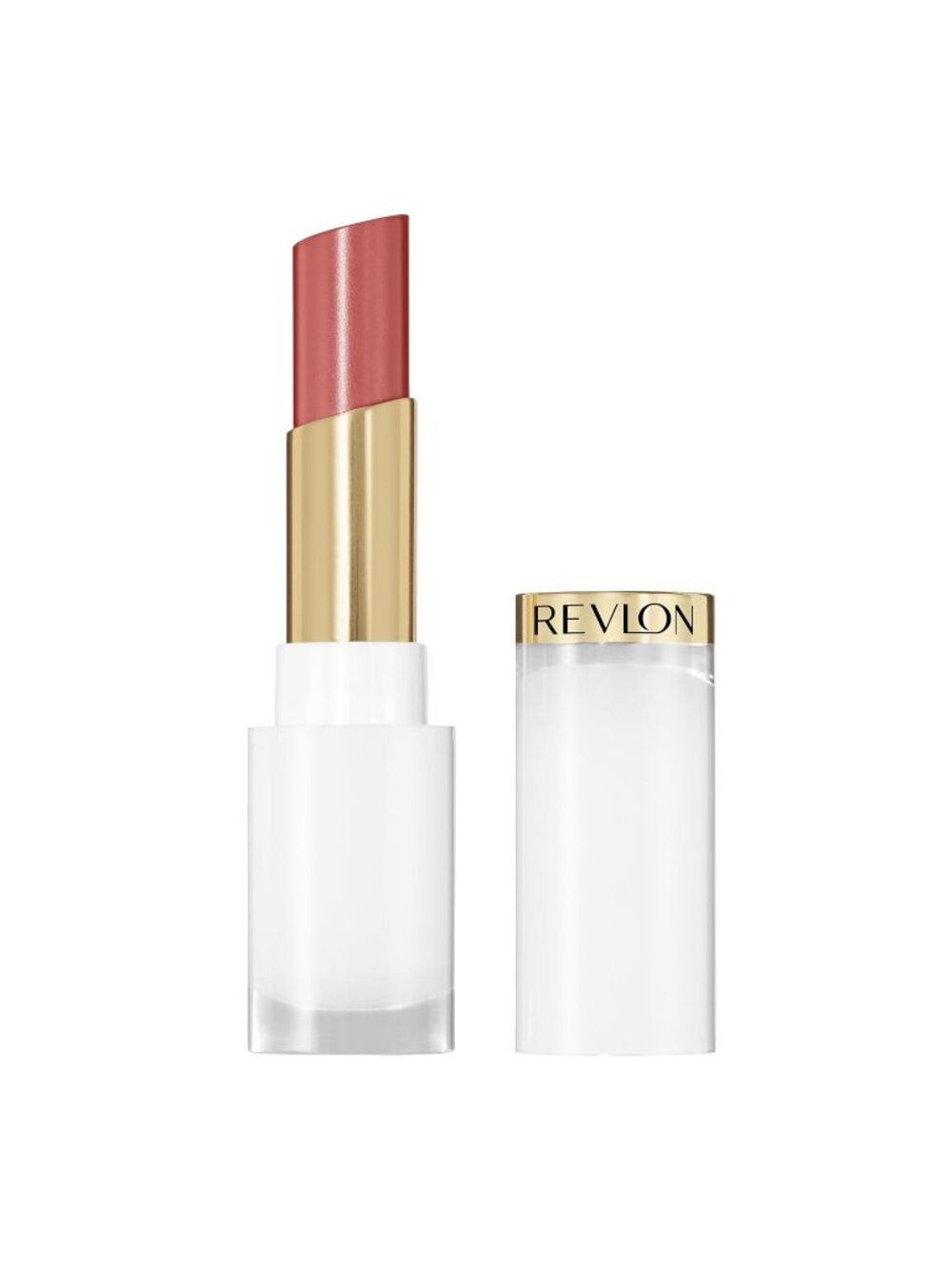 Revlon 004 Nude Illuminator Lustrous Glass Shine Balm Hydrating Tinted Lip Gloss